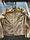 Nwt Polo Ralph Lauren (xxl) Distressed Acorn Brown Suede Moto Leather Jacket