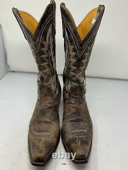 Old Gringo M175-249 Mens Distressed Brown Leather Cowboy Boots Size 12 D