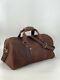 Overland Tahoe Distressed Leather Travel Duffel Bag Brown New Mrsp $349