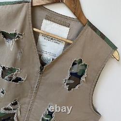 Polo Ralph Lauren Denim & Supply Vest Medium (M) Distressed Army Camo Jacket