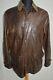 Polo Ralph Lauren Mens Vintage Distressed Leaher Hunting Jacket Size Medium
