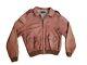 Polo Ralph Lauren Xl Leather Jacket Rrl Vtg Aviator G1 Coat Brown Distressed