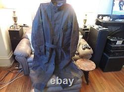 RALPH LAUREN Distressed MOTO TRENCH OILED LEATHER SZ XL MSRP 3199.00