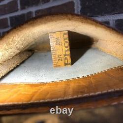 RARE VINTAGE 1940s GERMANY DISTRESSED LEATHER MACBOOK PRO BRIEFCASE BAG $998