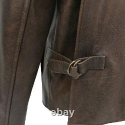 Raiders of Lost Ark Leather Jacket in Pre Distressed Hide (Original Maker)