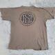 Rare Vtg 1992 Stussy Tribe Shirt Brown Faded Men Large Distressed Single Stitch