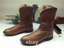 Red Wing Distressed Brown Leather Work Chore Trucker Engineer Boots Size 14 D
