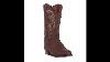 Silver Canyon Mens Renegade Distressed Brown Round Toe Western Cowboy Boot