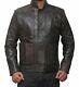 Star Wars Harrison Ford Han Solo The Force Awakens Distressed Leather Jacket