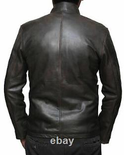 Star Wars Harrison Ford Han Solo the Force Awakens Distressed Leather Jacket