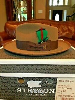 Stetson Whippet Distressed Tawny 7 Great Fedora
