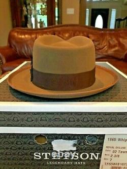 Stetson Whippet Distressed Tawny 7 Great Fedora