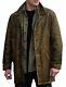 Supernatural Dean Winchester Rub Buff Distressed Cow Hide Leather Jacket
