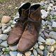 Thursday Boot Co 11.5d Leather Brown Captain Distressed Captoe Dainite-like Sole
