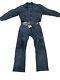 Unique One Off Nubuck Leather 501 Levi's Jeans And Trucker Jacket Suit