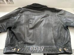 Unique One off Nubuck Leather 501 Levi's Jeans And Trucker Jacket Suit