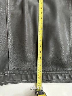 Unique One off Nubuck Leather 501 Levi's Jeans And Trucker Jacket Suit