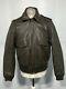 Vintage 80's Schott Usa Issue Is674ms Distressed Leather Jacket Size 42 / L