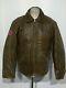 Vintage 80's Scott Usa Distressed Leather Motorcycle Cafe Racer Jacket Size L