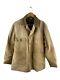 Vintage Carhartt Work Wear Button Up Jacket Mens Sze 42 Brown Distressed Pockets