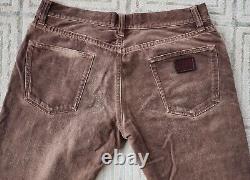 Very Rare Dolce and Gabbana Brown jeans 34