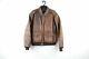 Vintage 80s Avirex Mens 40 Distressed Leather A-2 Flight Bomber Jacket Usa Brown