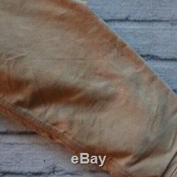 Vintage 90s Carhartt Distressed Blanket Lined Trucker Jacket 44 Made in USA Wip