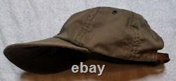 Vintage 90s Distressed RRL Ralph Lauren Workwear Truck Cap Hat Adjustable Brown