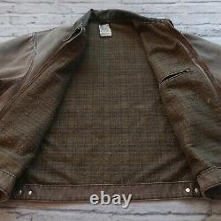 Vintage Carhartt Detroit Blanket Lined Work Jacket XL Distressed Wip