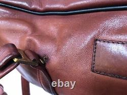 Vintage Frye Overnight Leather Tote Distressed Duffle Travel Bag