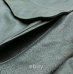Vintage LL Bean Brown Leather Jacket Size 42 Made in USA Mint condition 9/10