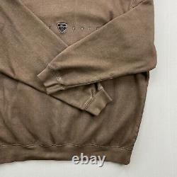 Vintage Nike Golf Brown Crewneck Sweatshirt Mens Large