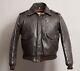 Vintage Schott Leather Flying Jacket Xl 46 Made In Usa