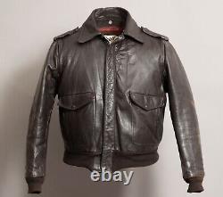 Vintage Schott Leather Flying Jacket XL 46 Made in USA