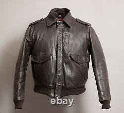 Vintage Schott Leather Flying Jacket XL 46 Made in USA