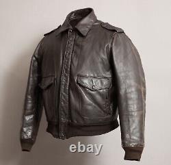 Vintage Schott Leather Flying Jacket XL 46 Made in USA