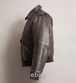 Vintage Schott Leather Flying Jacket XL 46 Made in USA