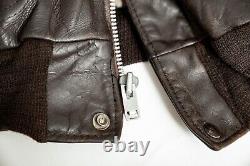 Vintage Schott Leather Flying Jacket XL 46 Made in USA