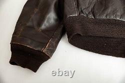 Vintage Schott Leather Flying Jacket XL 46 Made in USA