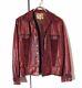 Vtg 60s 70s Distress Pioneer Wear Hipster Brown Leather & Suede Jacket Sz 38 /s