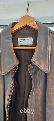 Wested Last crusade jacket legacy distressed lamb 54chest 30pittopit