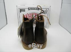 White's Boots, 2332 5.5 Brown distressed, sand crepe soles 10.5 D