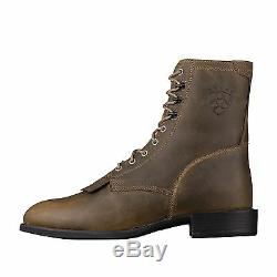 Ariat Heritage Mens Lace Up Roper Santiags Lacer Distressed 10001988 32525