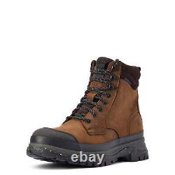 Ariat Moresby Hommes Waterproof Boot Oily Détressed Brown