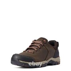 Chaussure de marche imperméable Ariat pour homme, modèle Skyline Low H20, brun vieilli.