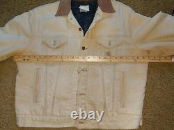 Distressed Vintage 80's 90's Carhartt Blanket Lined Trucker Jacket Coat 44 États-unis