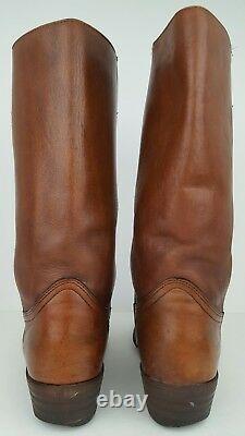 Frye Hommes Taille 10 D Marron Décontraction Cuir Tall Western Cowboy Bottes 12.5