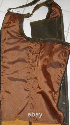 Harley Davidson GRANDS HOMMES Chaps en cuir marron vieilli BILLINGS taille LARGE 98180-95VM