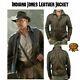 Indiana Jones Harrison Ford Classique Veste Véritable En Cuir Dérangé