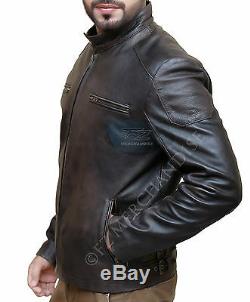 Leder Jacke Captain America Guerre Civile Steve Rogers Brown Distressed Jacke